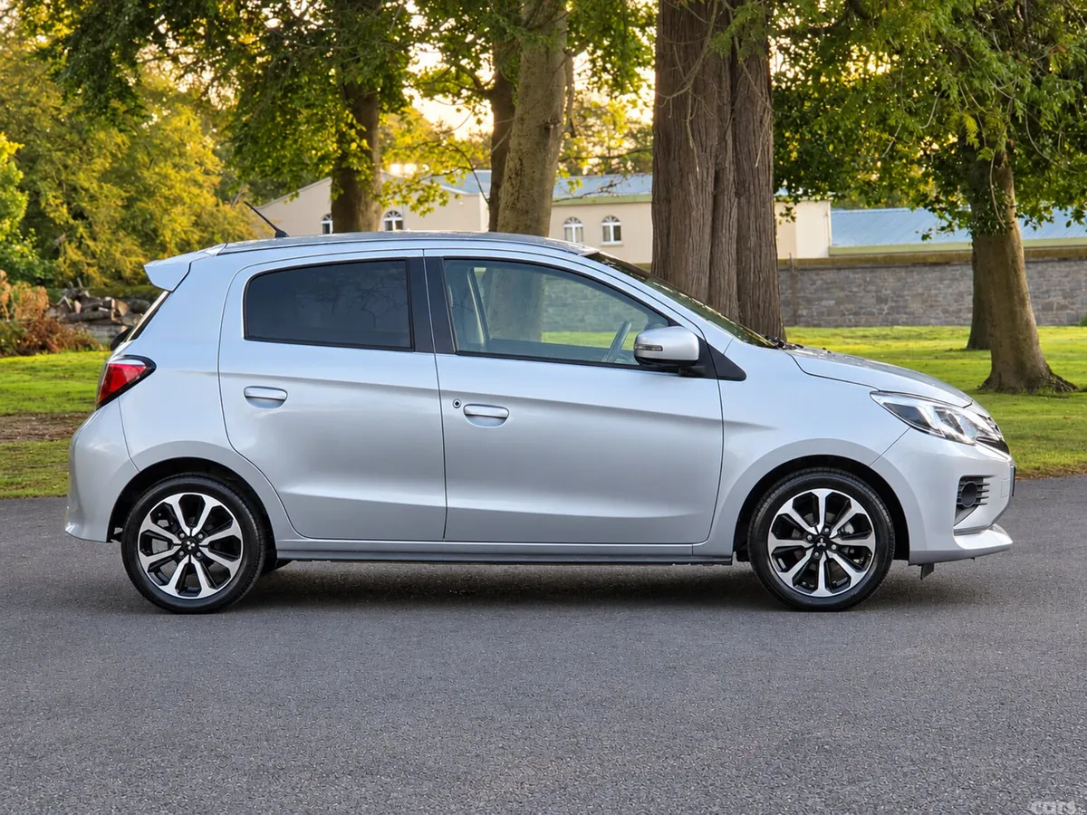 Mitsubishi Mirage Hatchback, Petrol, 2023, Silver