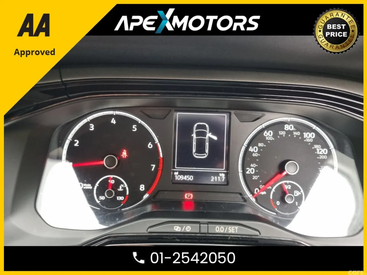 Volkswagen Polo Hatchback, Petrol, 2019, Red