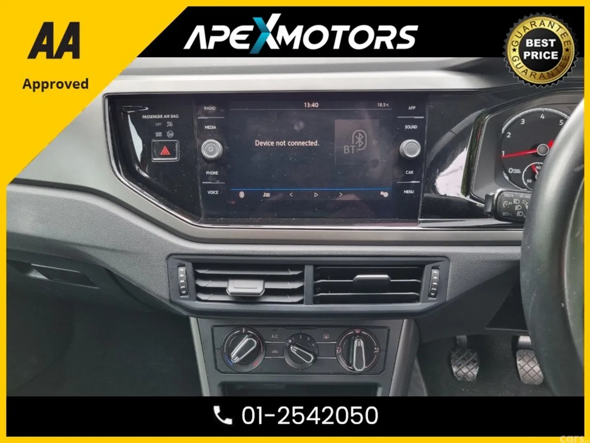 Volkswagen Polo Hatchback, Petrol, 2019, Red
