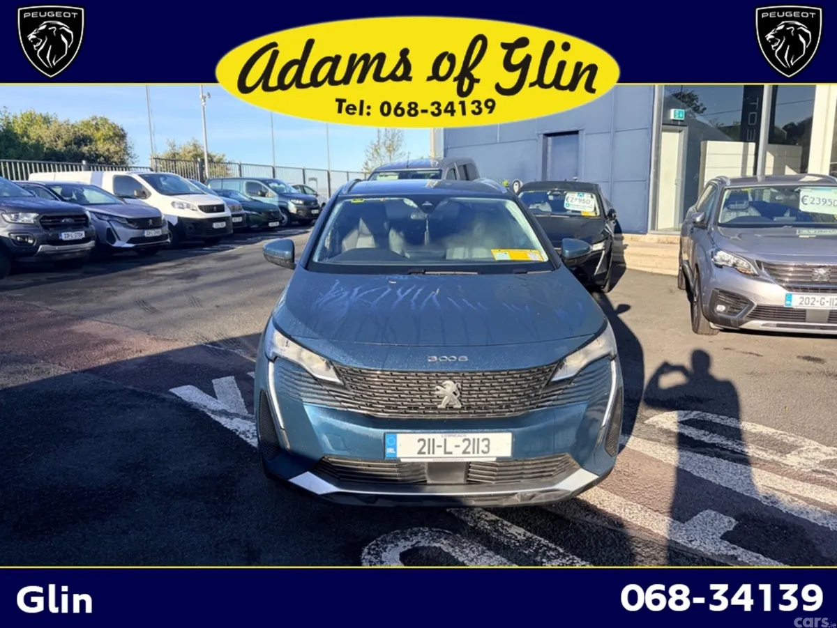 Peugeot 3008 SUV, Diesel, 2021, Blue