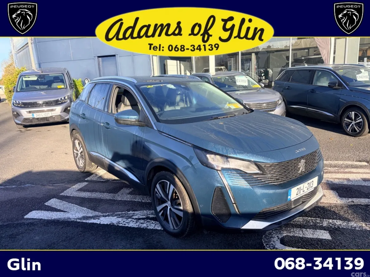 Peugeot 3008 SUV, Diesel, 2021, Blue