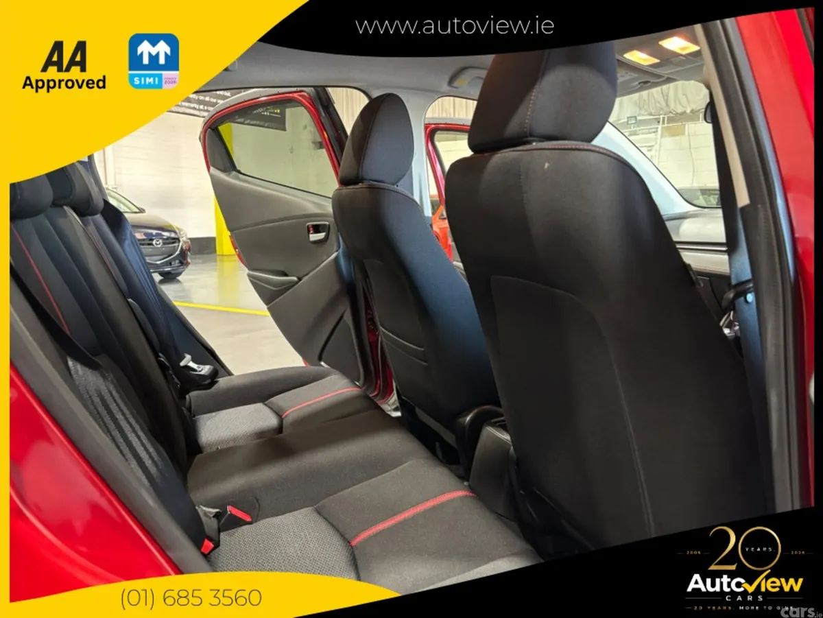 Mazda Demio Hatchback, Diesel, 2016, Red