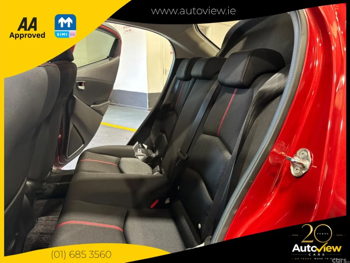 Mazda Demio Hatchback, Diesel, 2016, Red