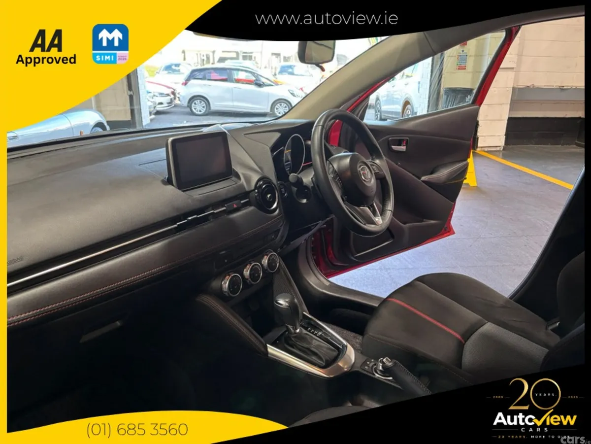 Mazda Demio Hatchback, Diesel, 2016, Red