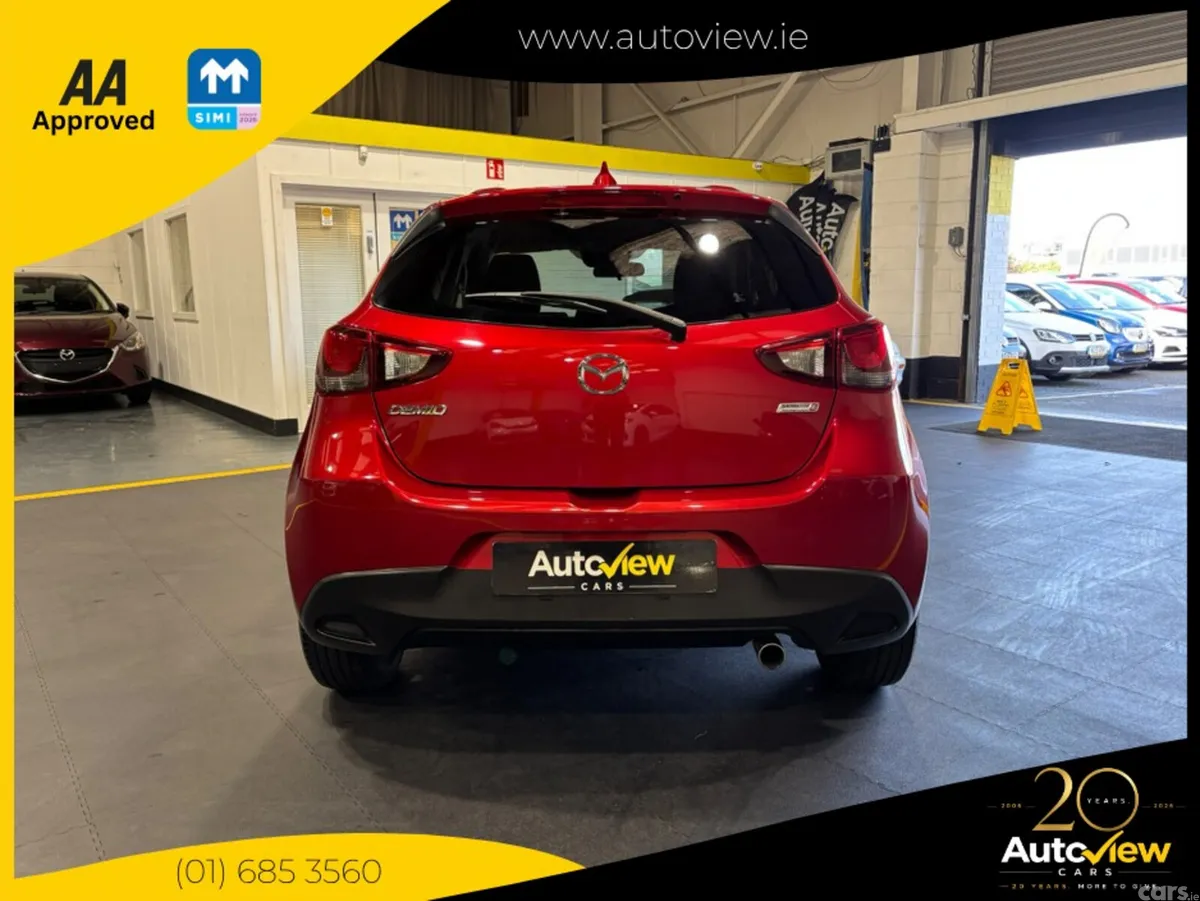 Mazda Demio Hatchback, Diesel, 2016, Red