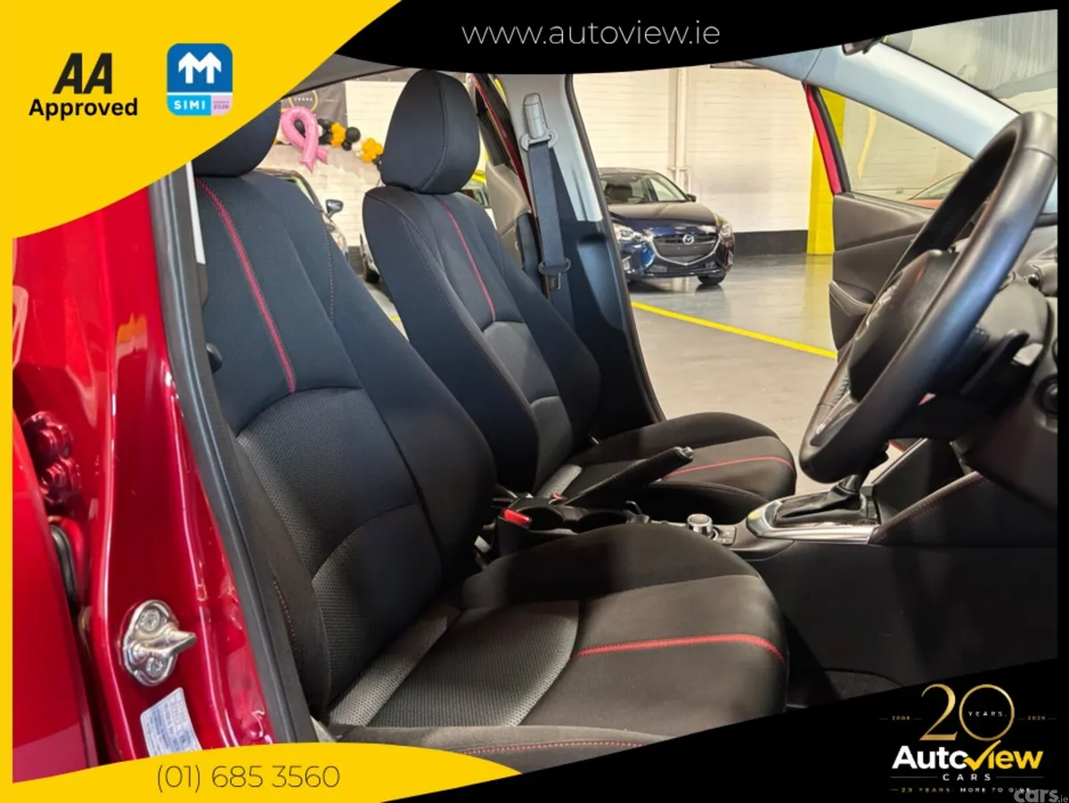 Mazda Demio Hatchback, Diesel, 2016, Red