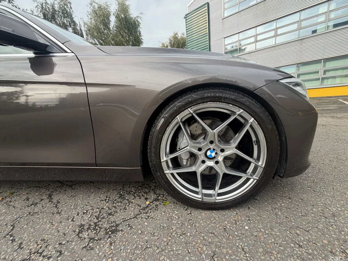 BMW 3-Series Saloon, Petrol Hybrid, 2014, Brown