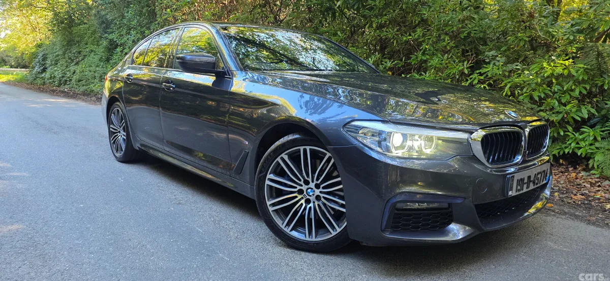 BMW 5-Series Saloon, Petrol Plug-in Hybrid, 2019, Grey