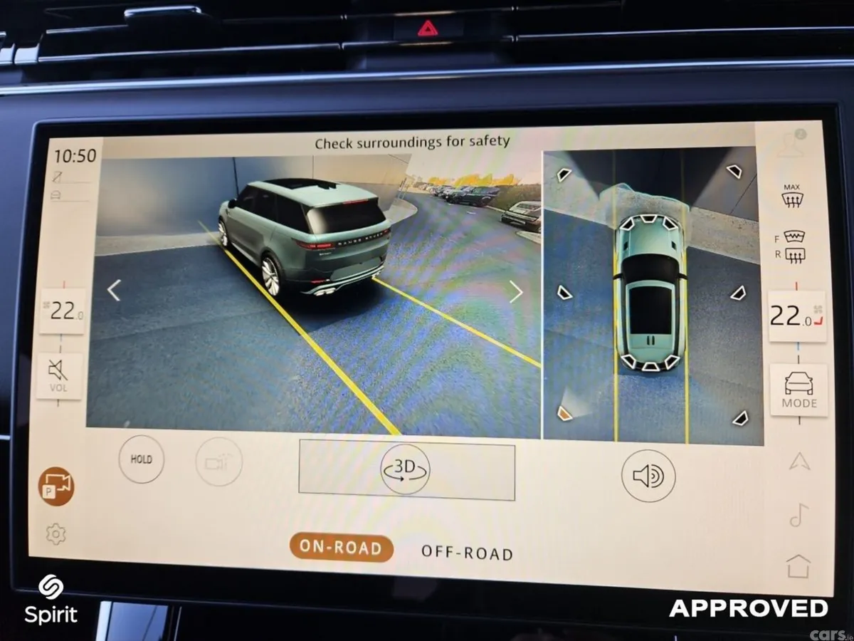 Land Rover Range Rover Sport SUV, Petrol Plug-in Hybrid, 2024, Black