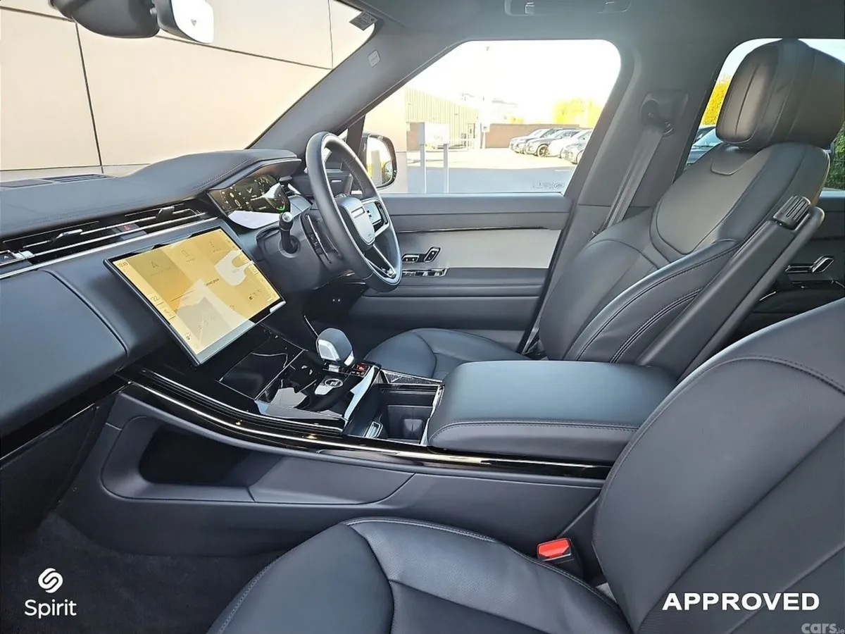 Land Rover Range Rover Sport SUV, Petrol Plug-in Hybrid, 2024, Black