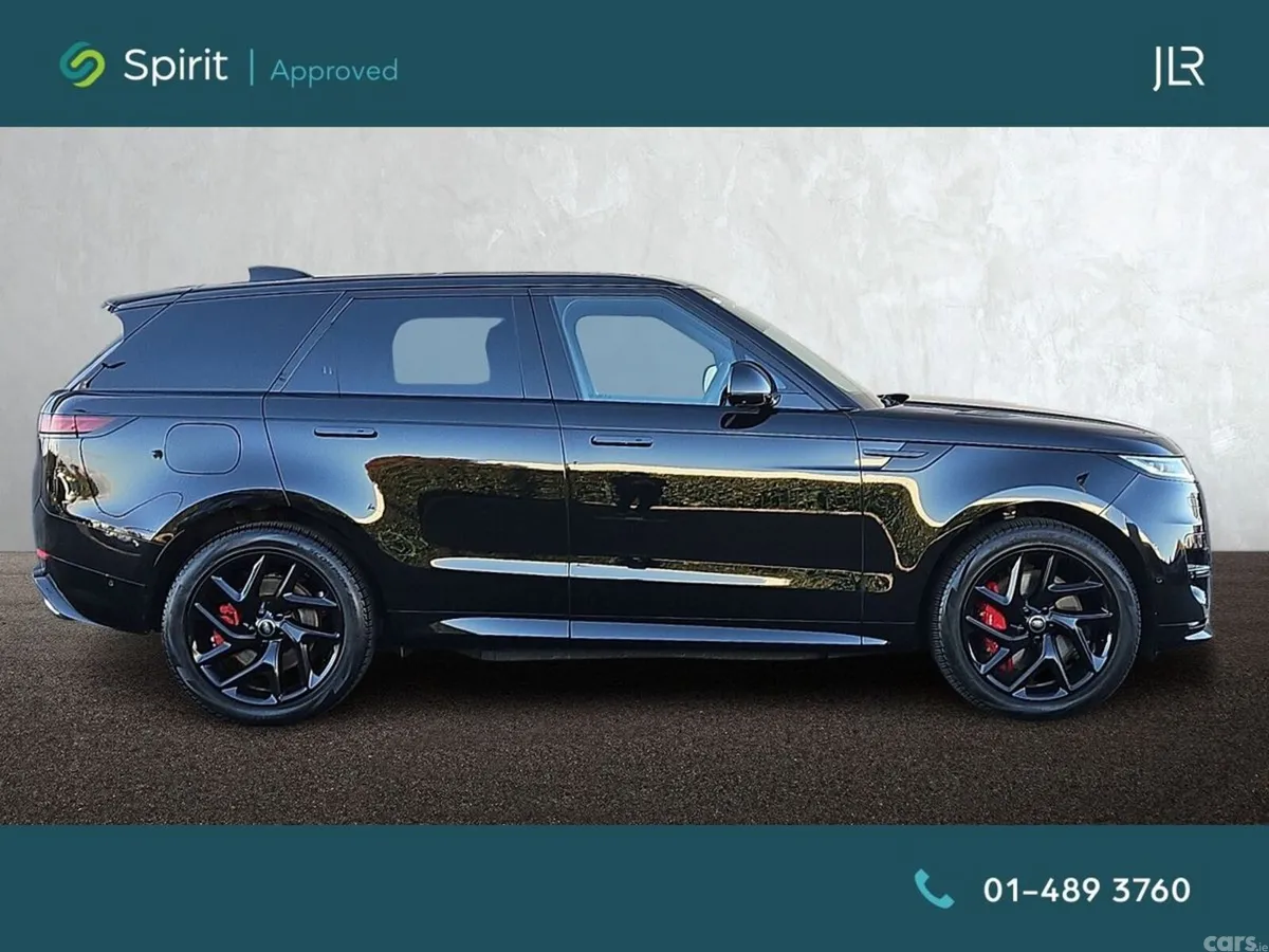 Land Rover Range Rover Sport SUV, Petrol Plug-in Hybrid, 2024, Black