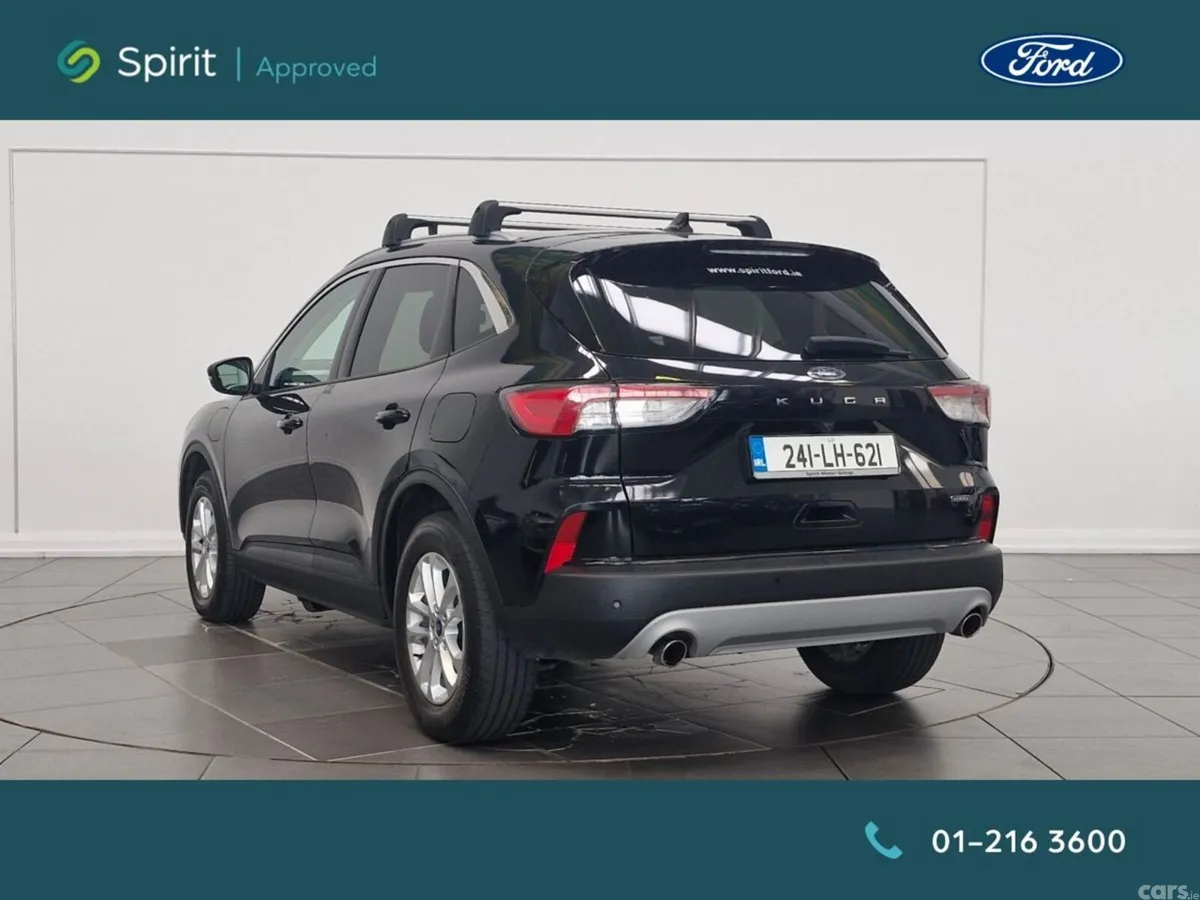 Ford Kuga SUV, Petrol Plug-in Hybrid, 2024, Black