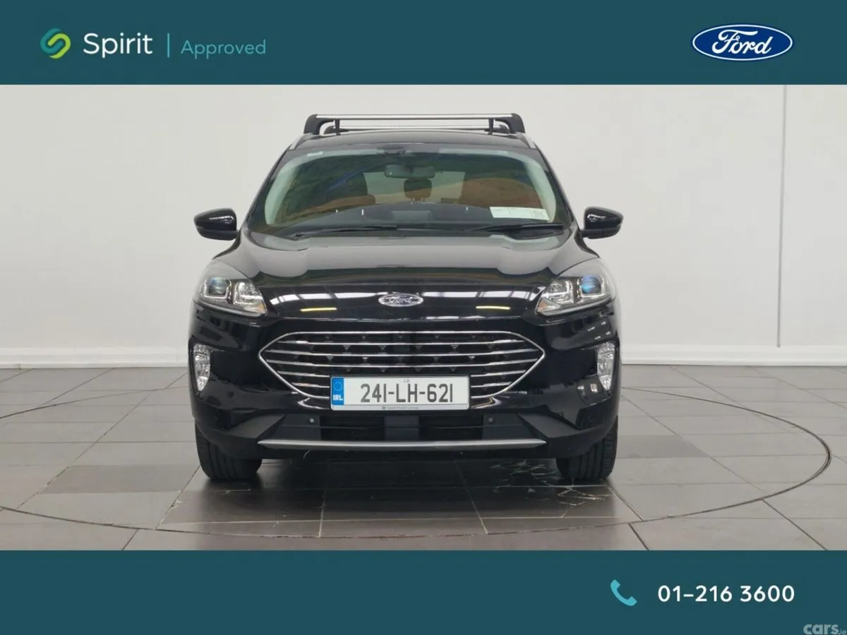 Ford Kuga SUV, Petrol Plug-in Hybrid, 2024, Black