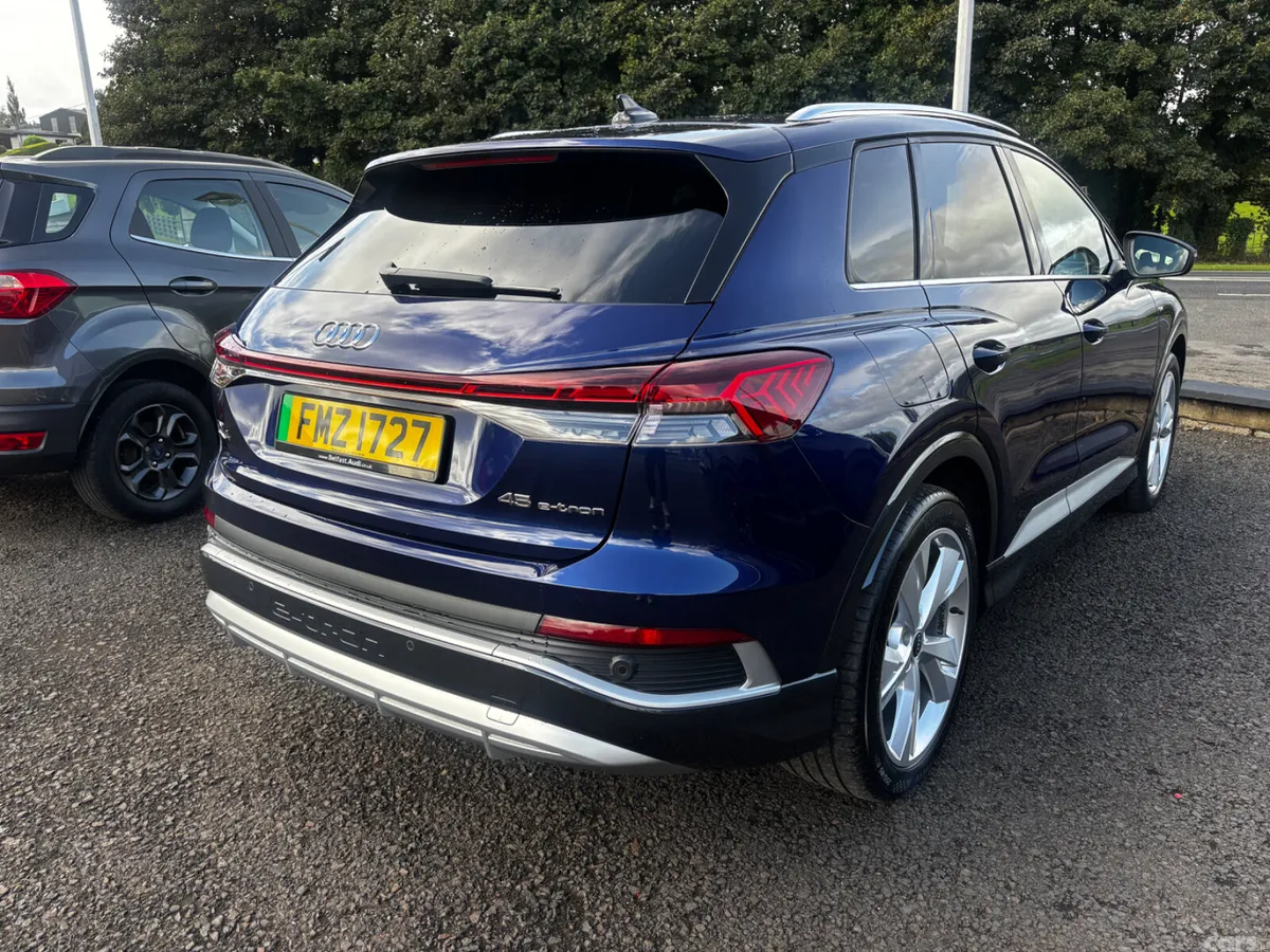 Audi Q4 e-tron SUV, Electric, 2024, Blue