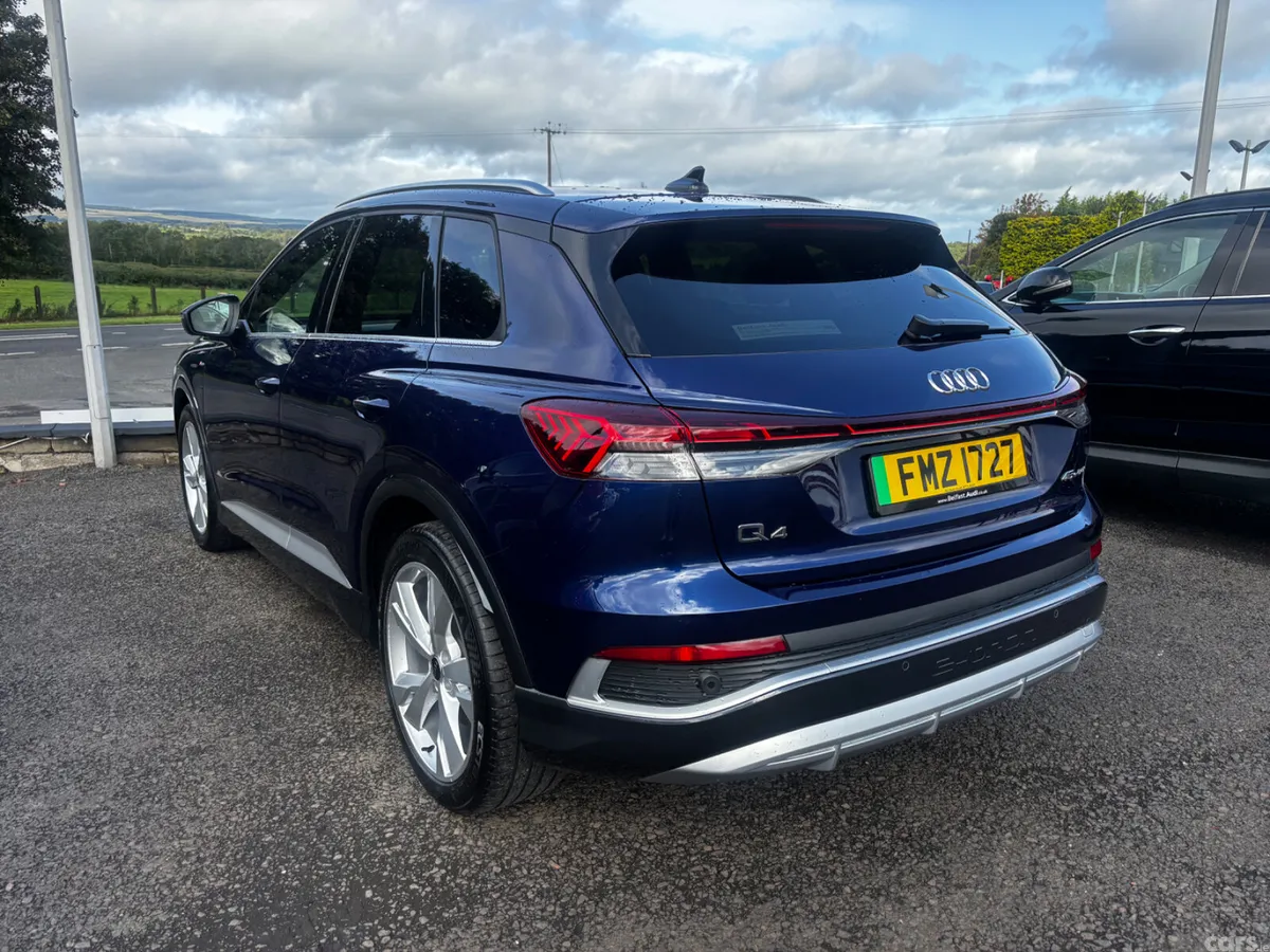 Audi Q4 e-tron SUV, Electric, 2024, Blue
