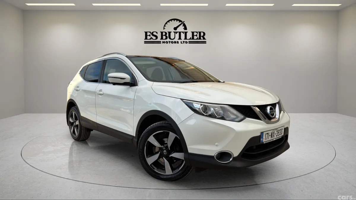 Nissan Qashqai SUV, Diesel, 2017, White
