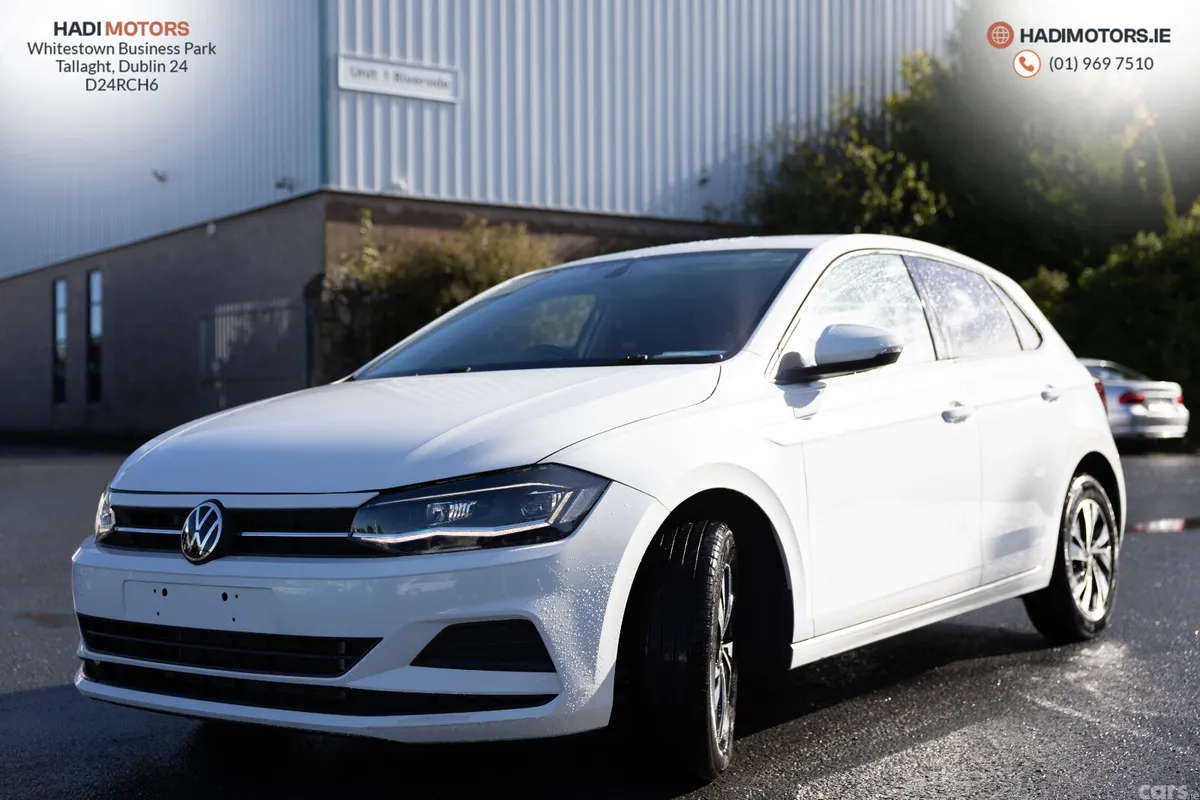 Volkswagen Polo Hatchback, Petrol, 2021, White