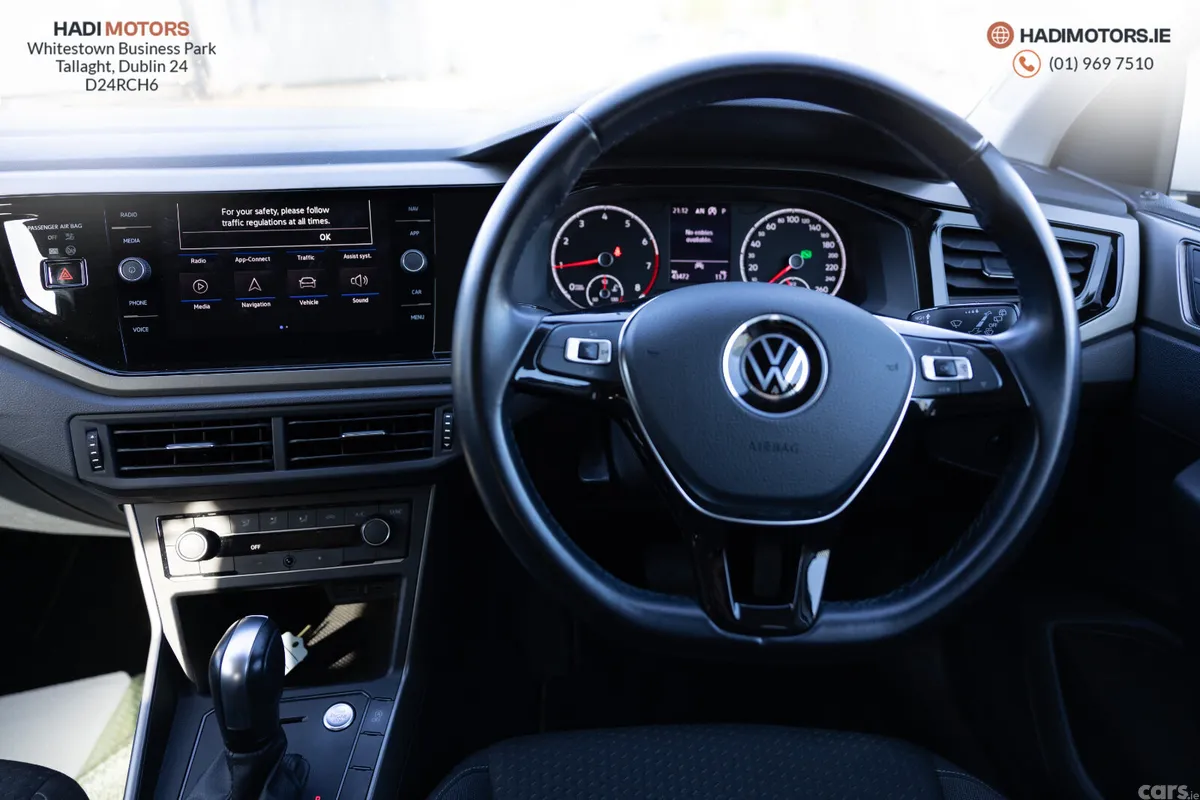 Volkswagen Polo Hatchback, Petrol, 2021, White