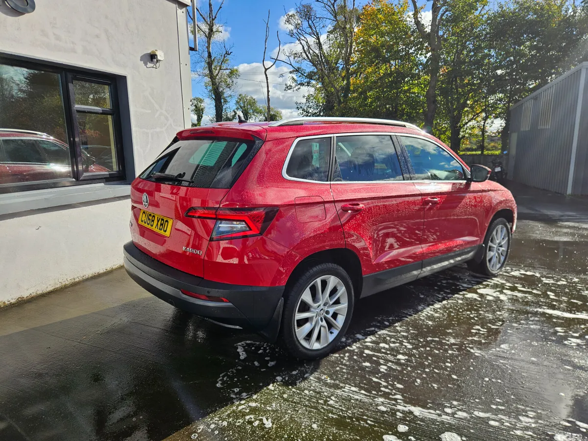 Skoda Karoq SUV, Petrol, 2019, Red
