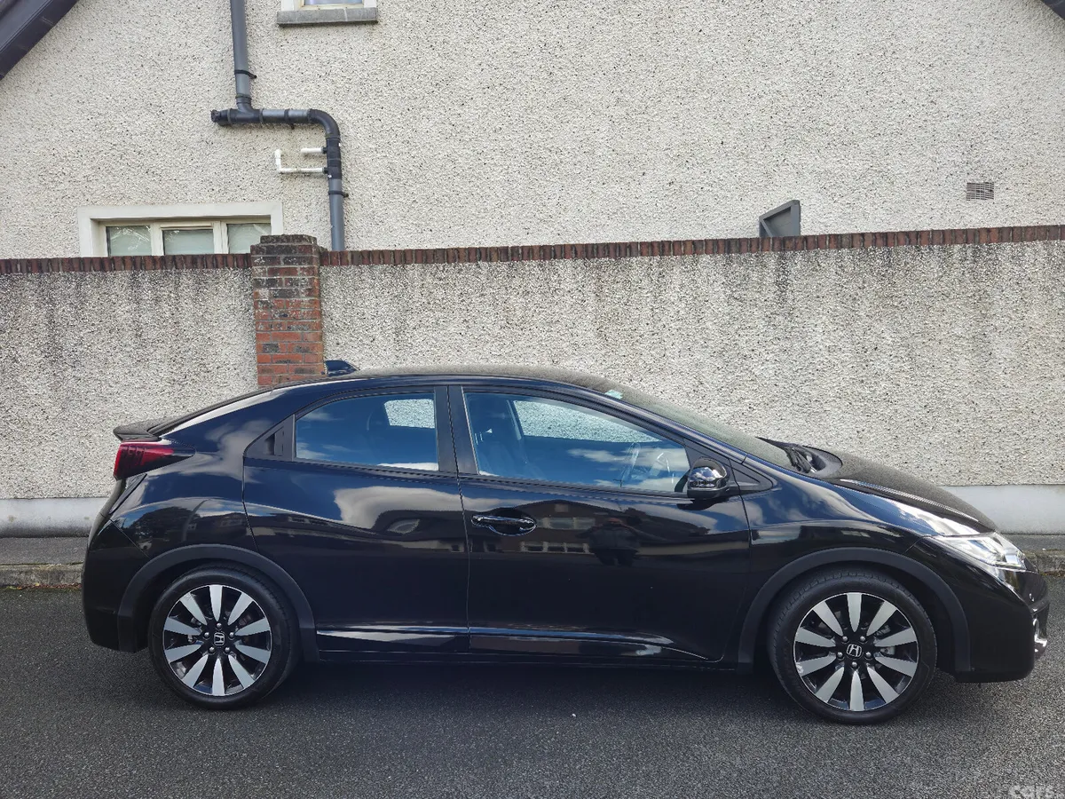 Honda Civic Hatchback, Petrol, 2015, Black