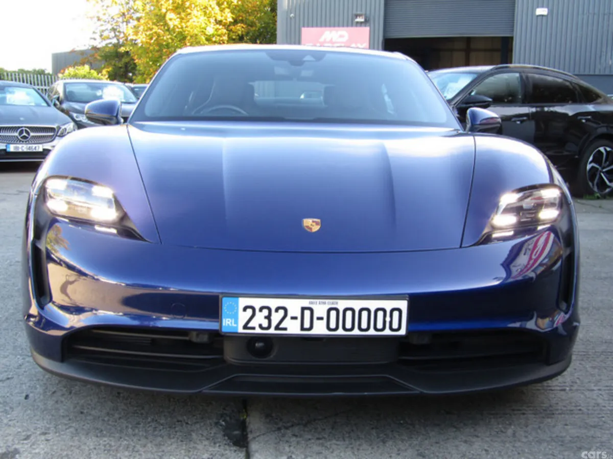 Porsche Taycan Saloon, Electric, 2023, Blue