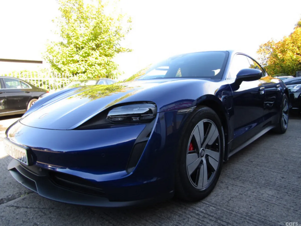 Porsche Taycan Saloon, Electric, 2023, Blue