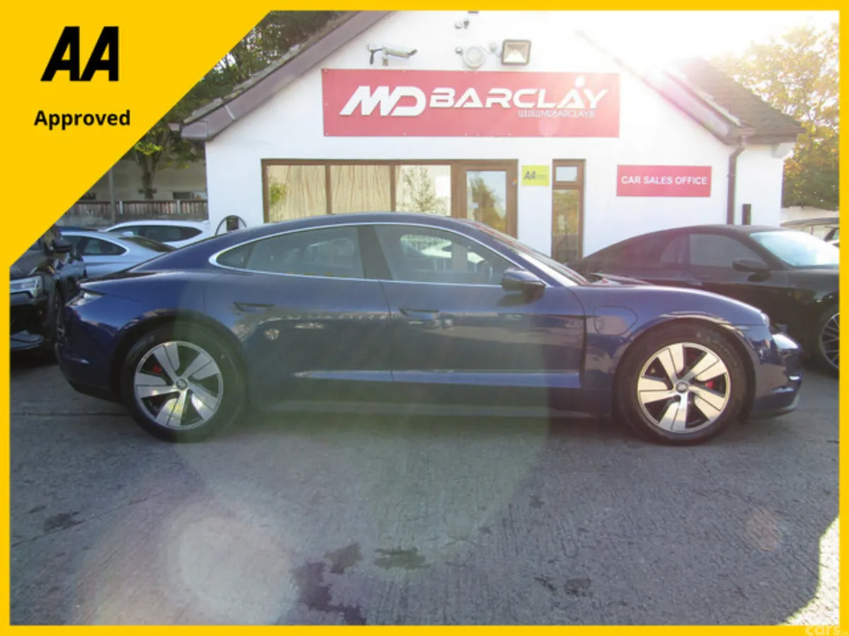 Porsche Taycan Saloon, Electric, 2023, Blue