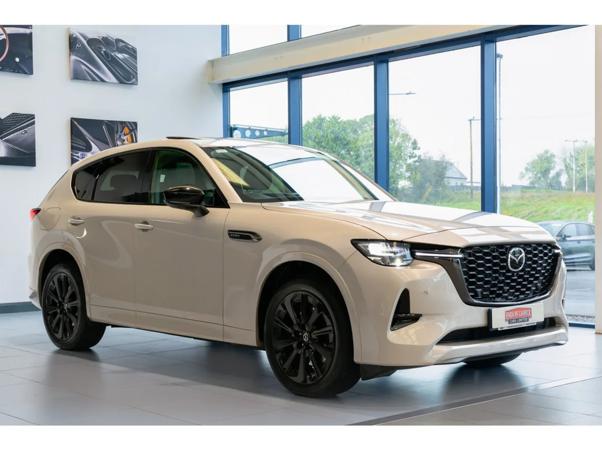 Mazda CX-60 SUV, Petrol Plug-in Hybrid, 2024, Silver