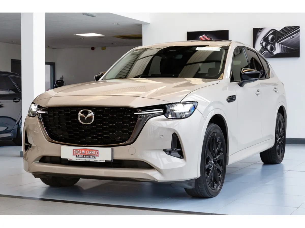 Mazda CX-60 SUV, Petrol Plug-in Hybrid, 2024, Silver