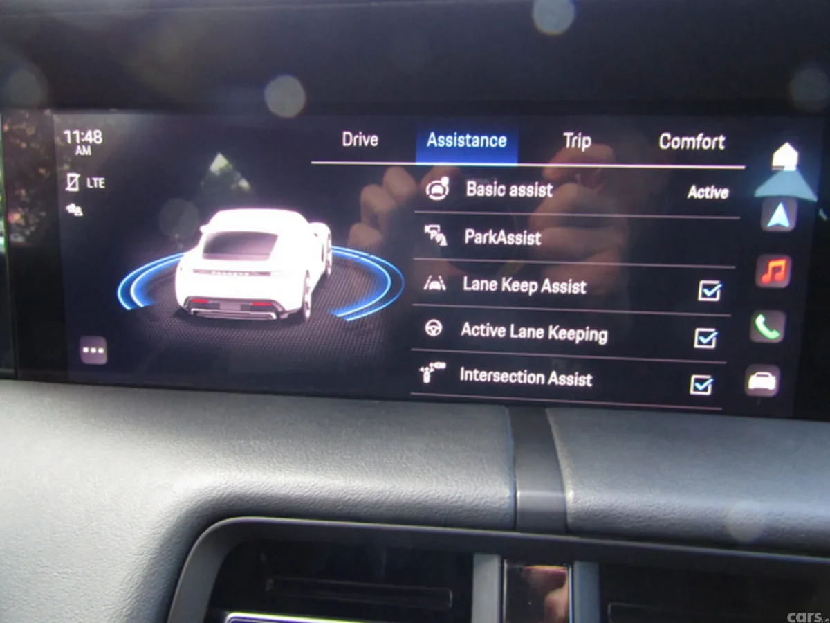 Porsche Taycan Saloon, Electric, 2023, Blue