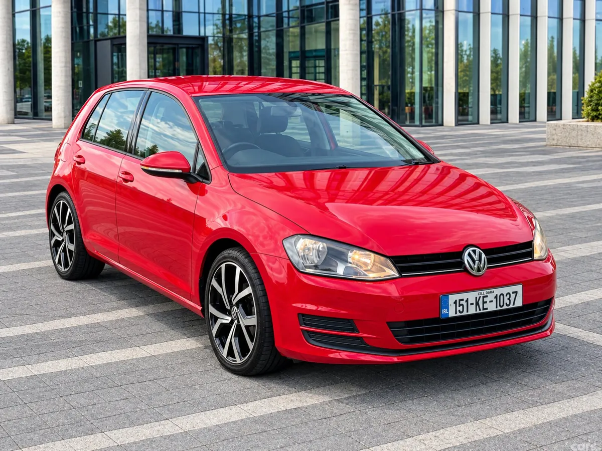 Volkswagen Golf Estate, Diesel, 2015, Red