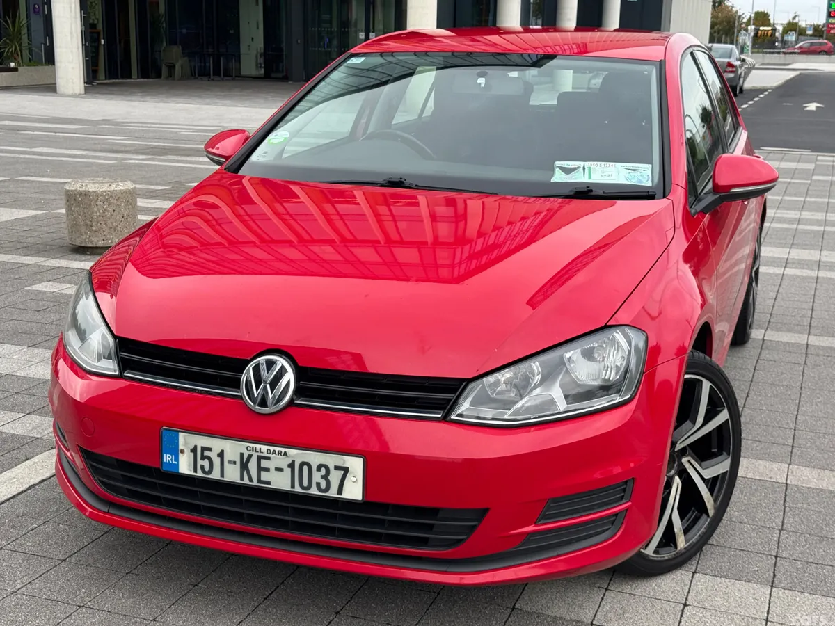 Volkswagen Golf Estate, Diesel, 2015, Red