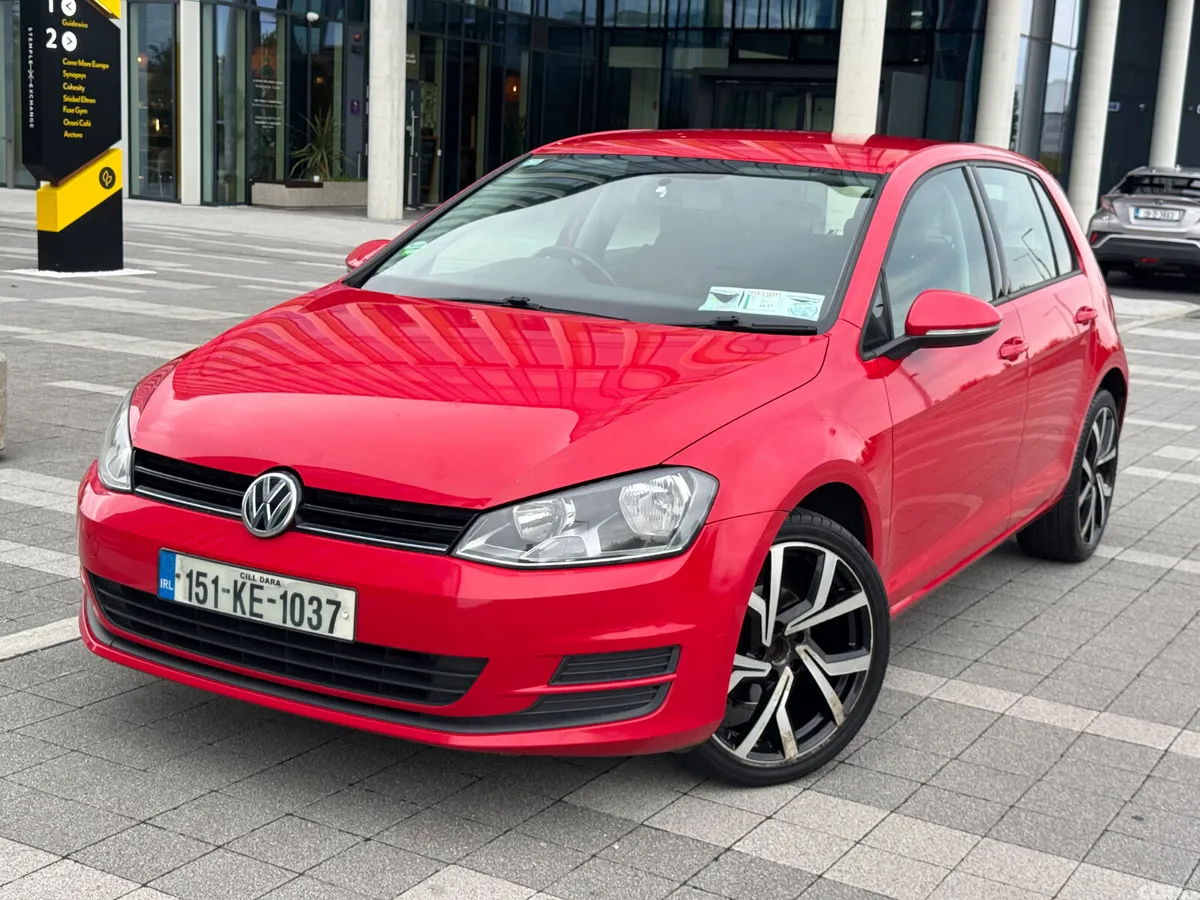Volkswagen Golf Estate, Diesel, 2015, Red