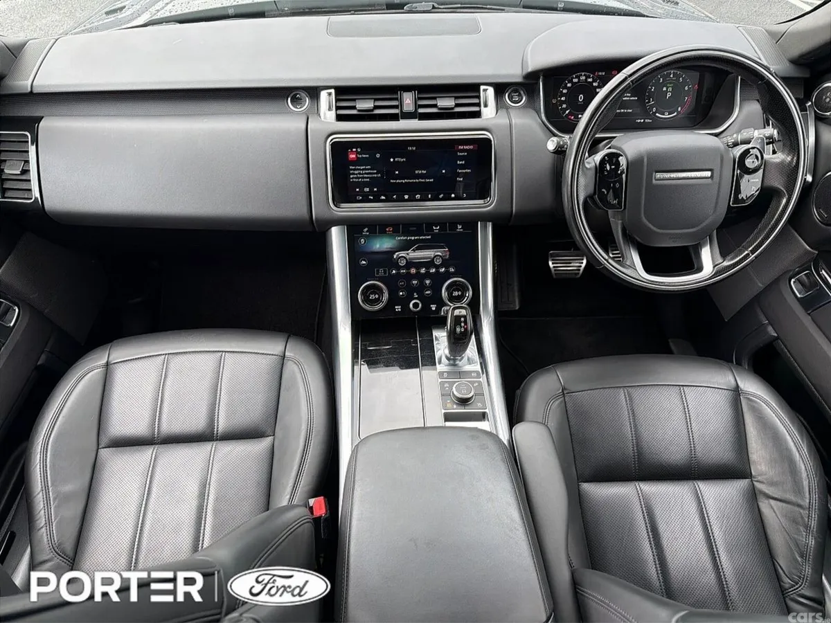 Land Rover Range Rover Sport SUV, Petrol Plug-in Hybrid, 2021, Black