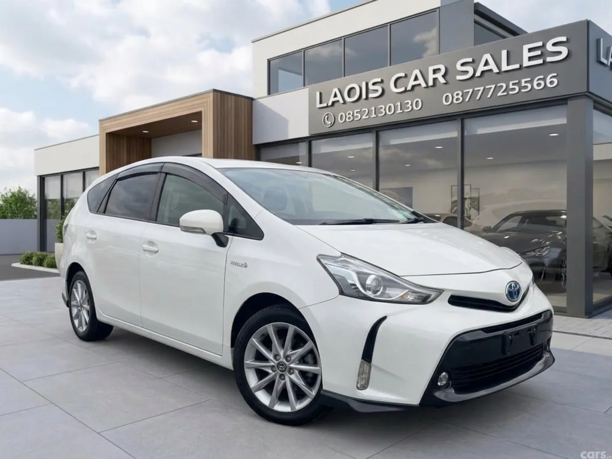 Toyota Prius MPV, Petrol Hybrid, 2020, White