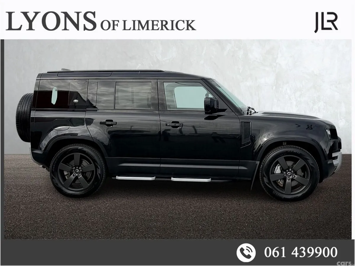Land Rover Defender SUV, Petrol Plug-in Hybrid, 2023, Black