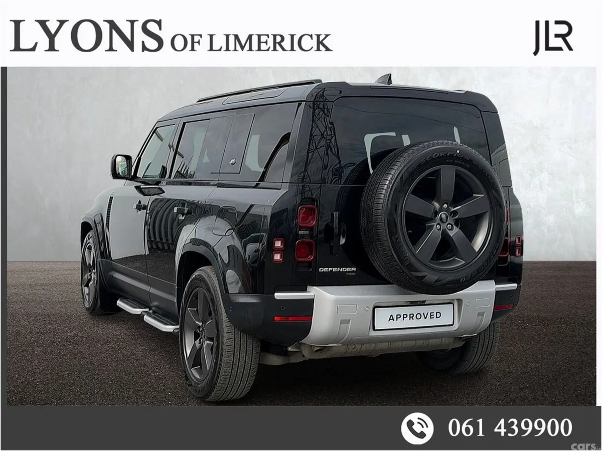 Land Rover Defender SUV, Petrol Plug-in Hybrid, 2023, Black