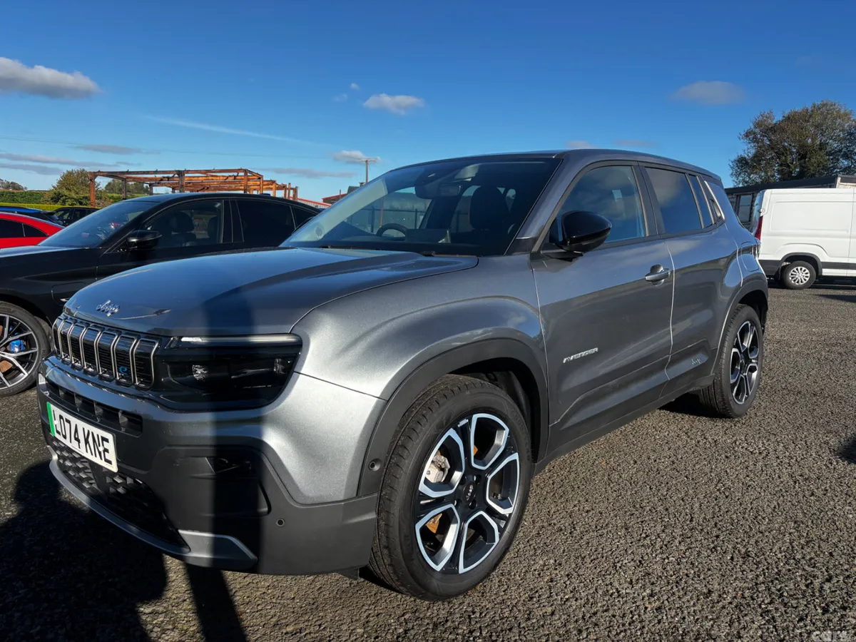 Jeep Avenger SUV, Electric, 2025, Grey