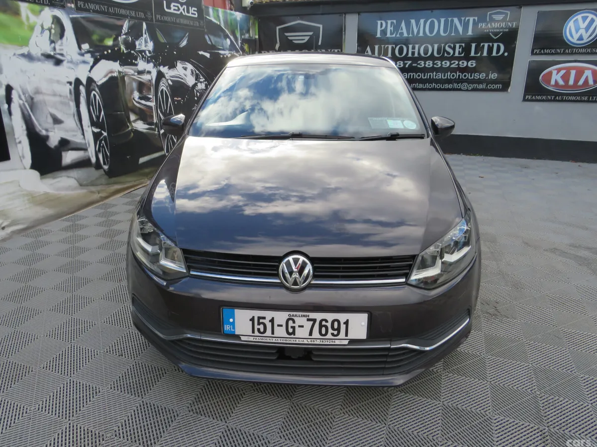 Volkswagen Polo Hatchback, Petrol, 2015, Black
