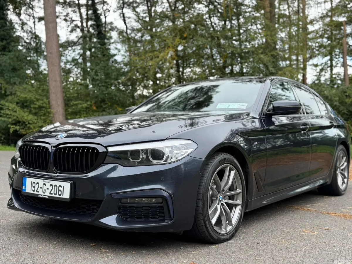 BMW 5-Series Saloon, Diesel, 2019, Black