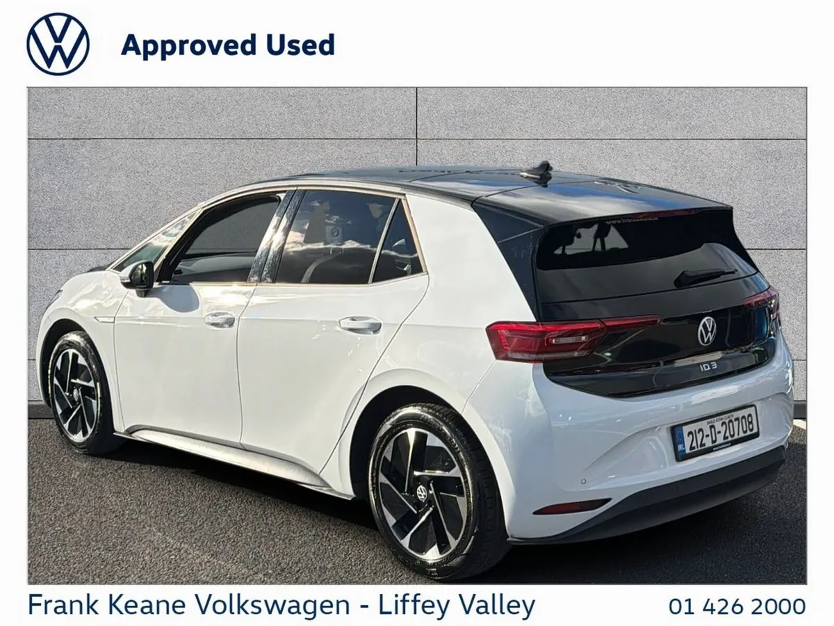 Volkswagen ID.3 Hatchback, Electric, 2021, White