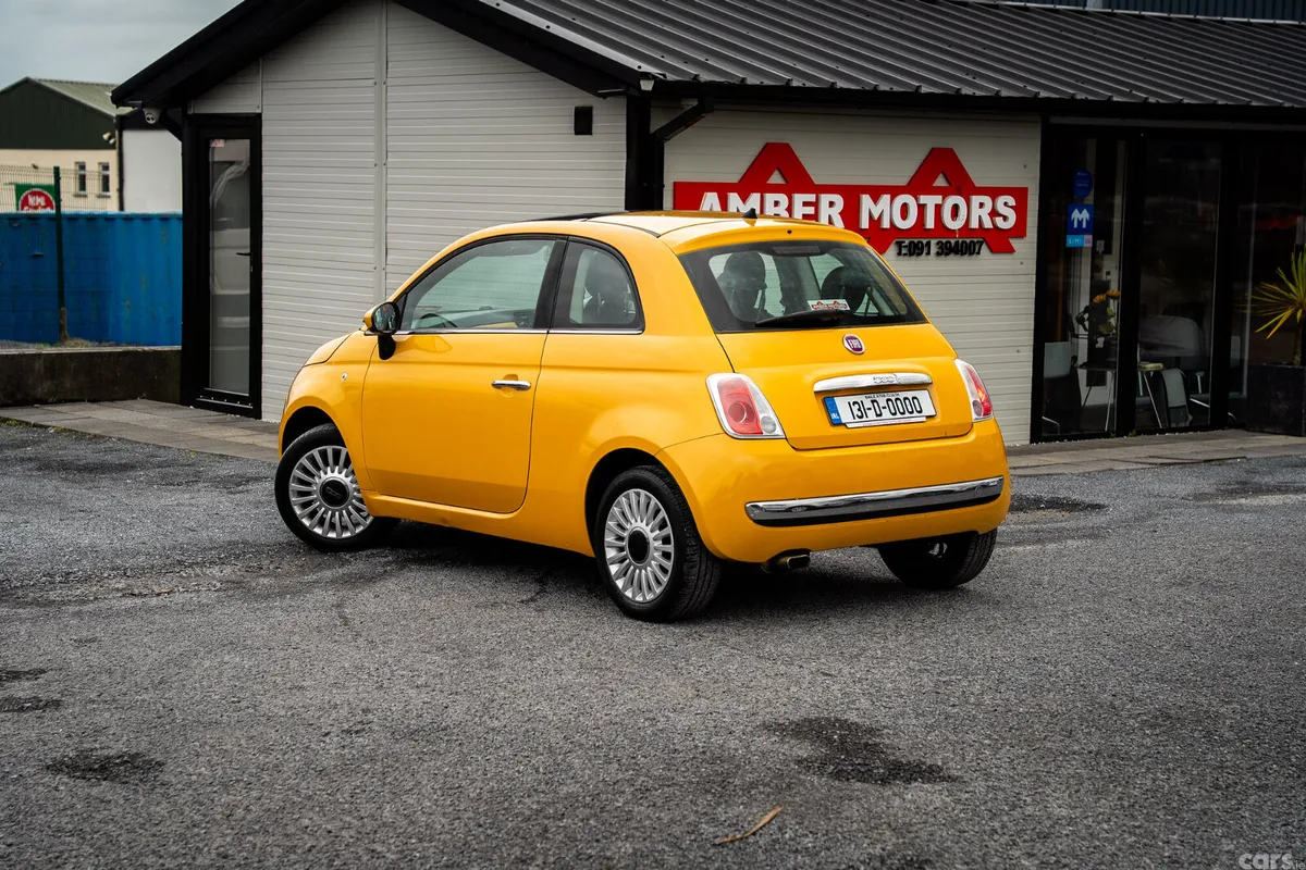 Fiat 500 Hatchback, Petrol, 2013, Yellow