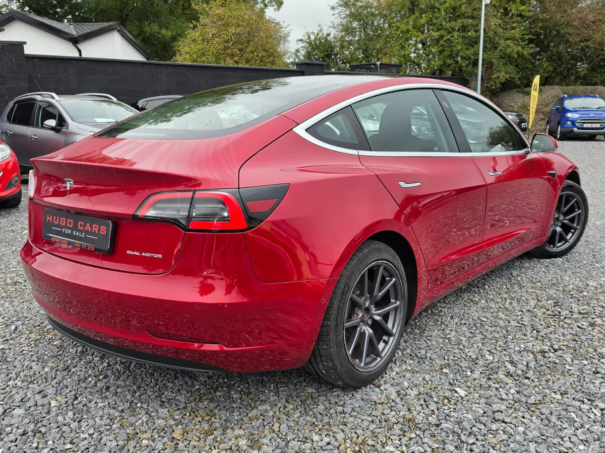 Tesla Model 3 Saloon, Electric, 2020, Red