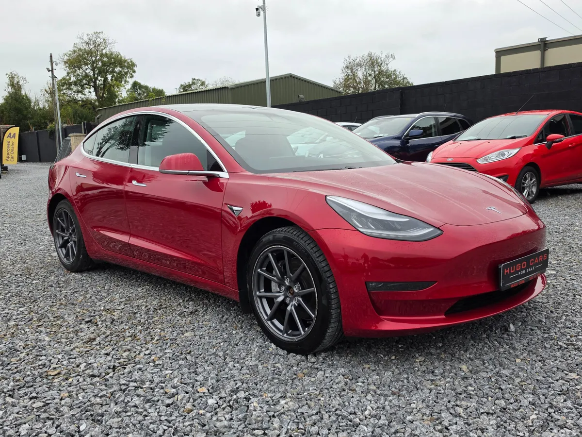 Tesla Model 3 Saloon, Electric, 2020, Red