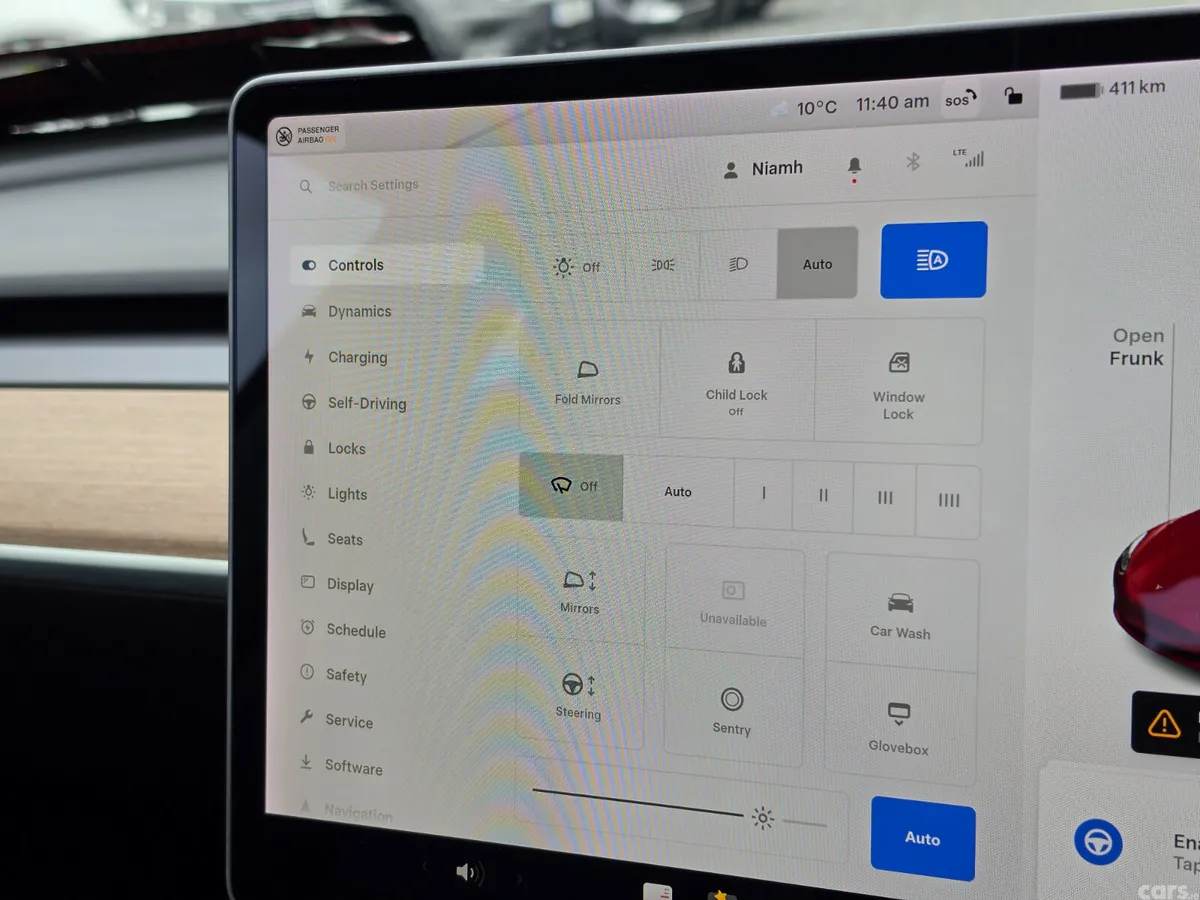 Tesla Model 3 Saloon, Electric, 2020, Red