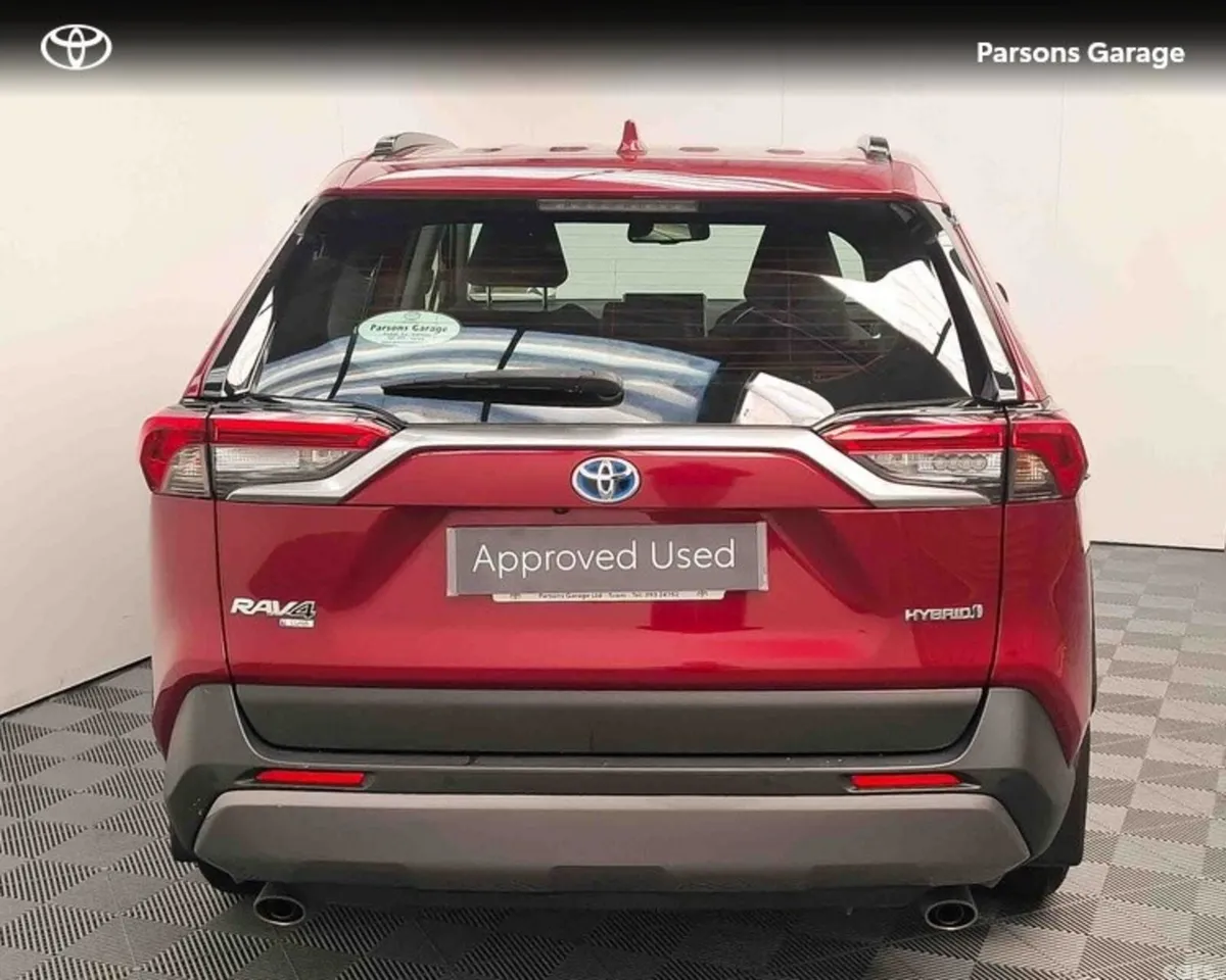 Toyota RAV4 SUV, Petrol Hybrid, 2021, Red
