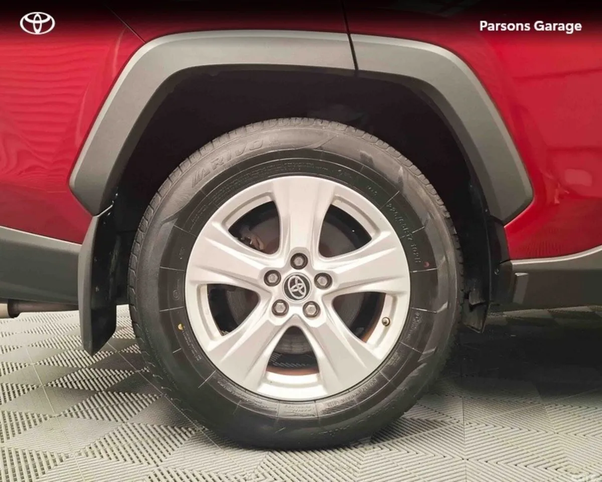 Toyota RAV4 SUV, Petrol Hybrid, 2021, Red