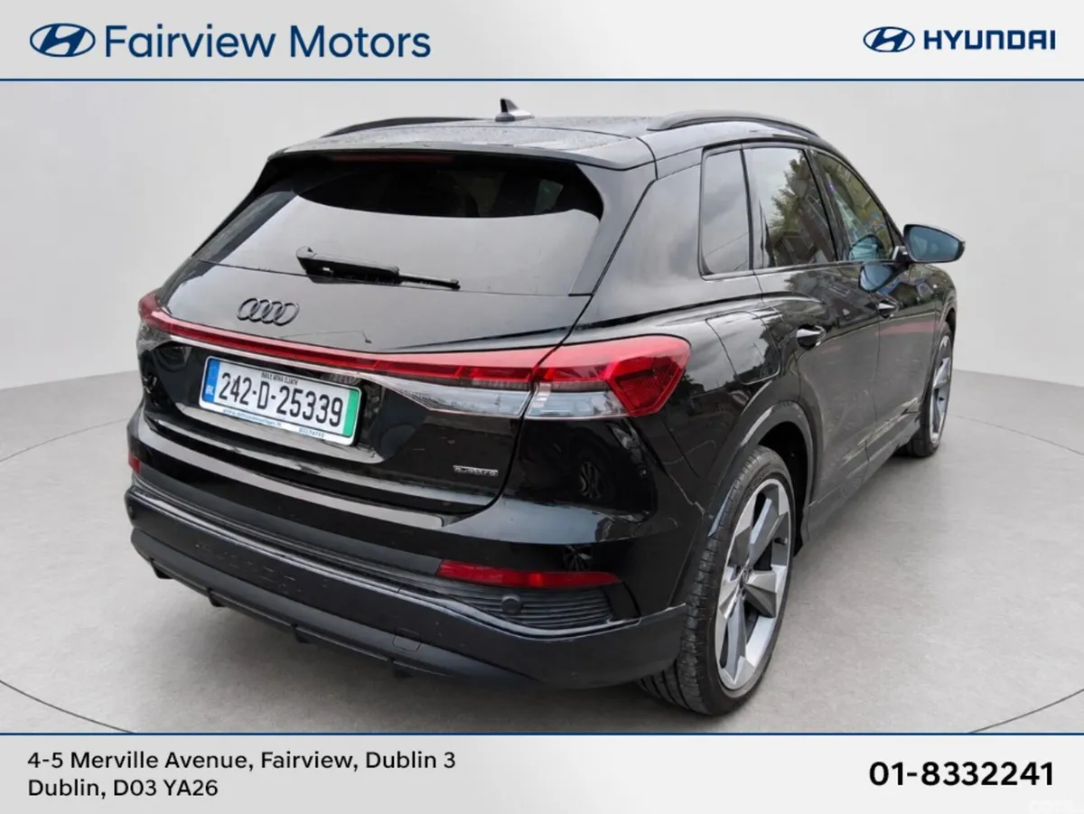 Audi Q4 e-tron SUV, Electric, 2024, Black