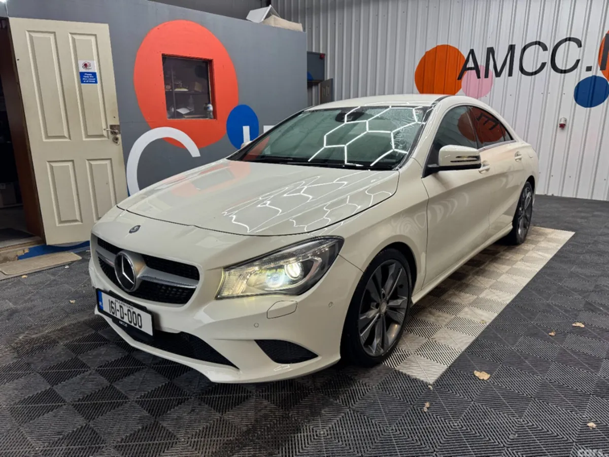 Mercedes-Benz CLA Saloon, Petrol, 2016, White
