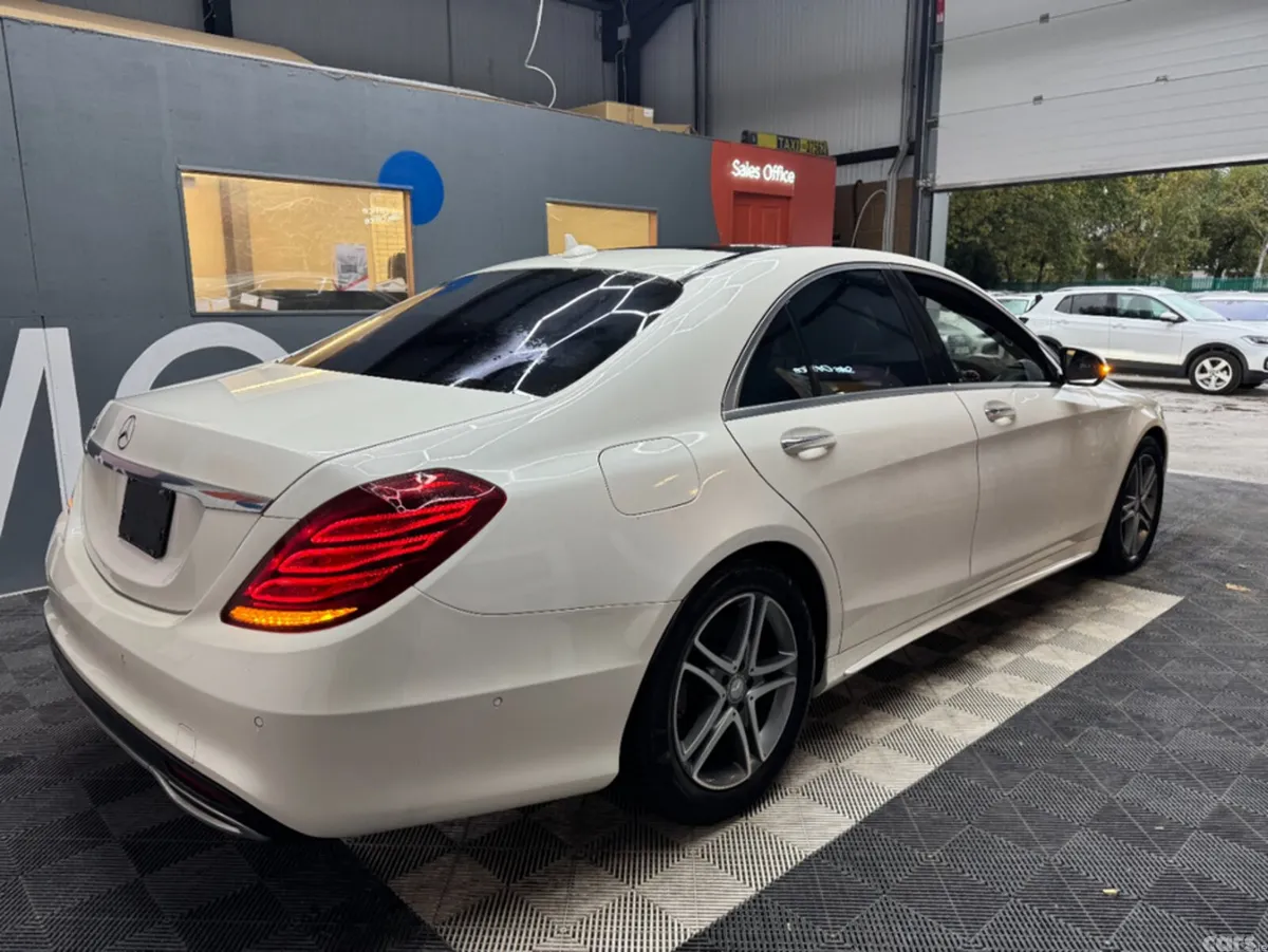 Mercedes-Benz S-Class Saloon, Diesel Hybrid, 2015, White
